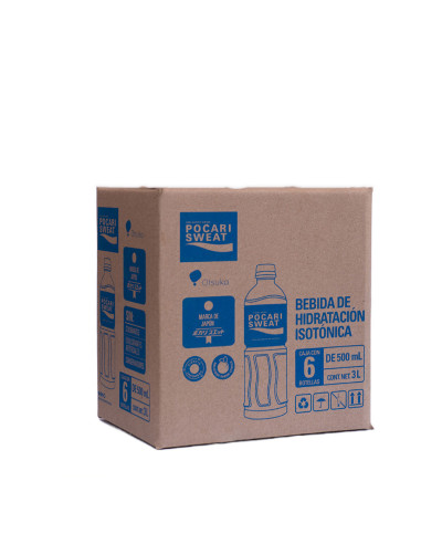 Pocari 500 ml 6 pack.